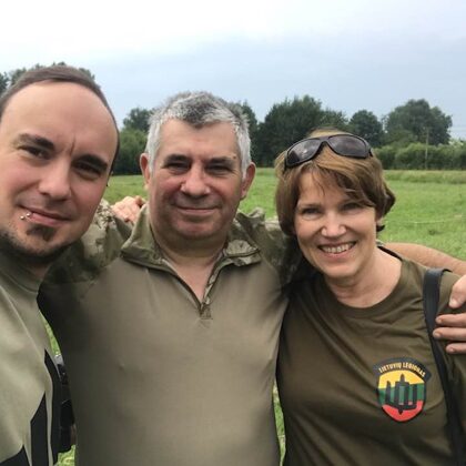 Kostas Kajėnas, Rimas Armaitis ir Rasa Baškienė